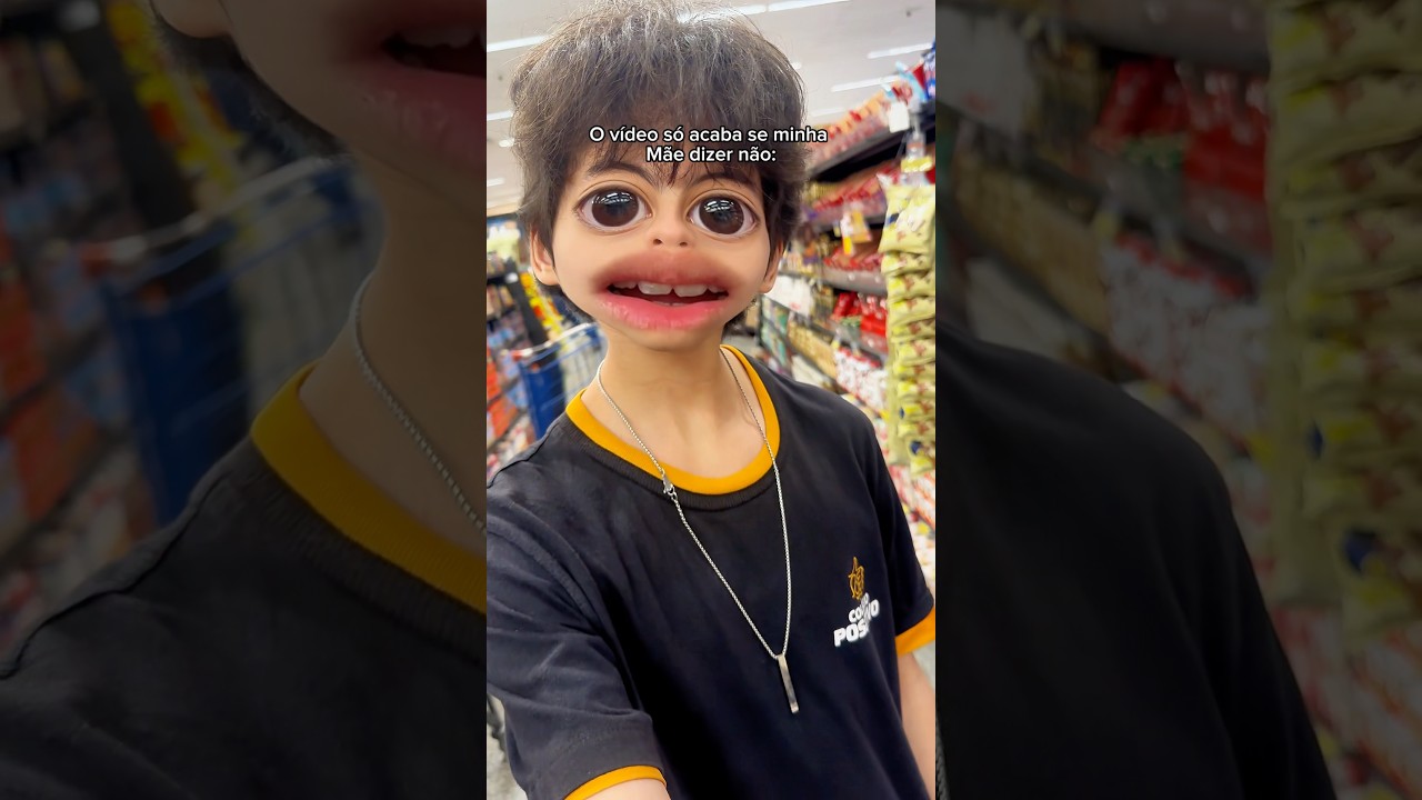 O V&Iacute;DEO S&Oacute; ACABA SE MINHA M&Atilde;E FALAR N&Atilde;O!!    #shorts #humor