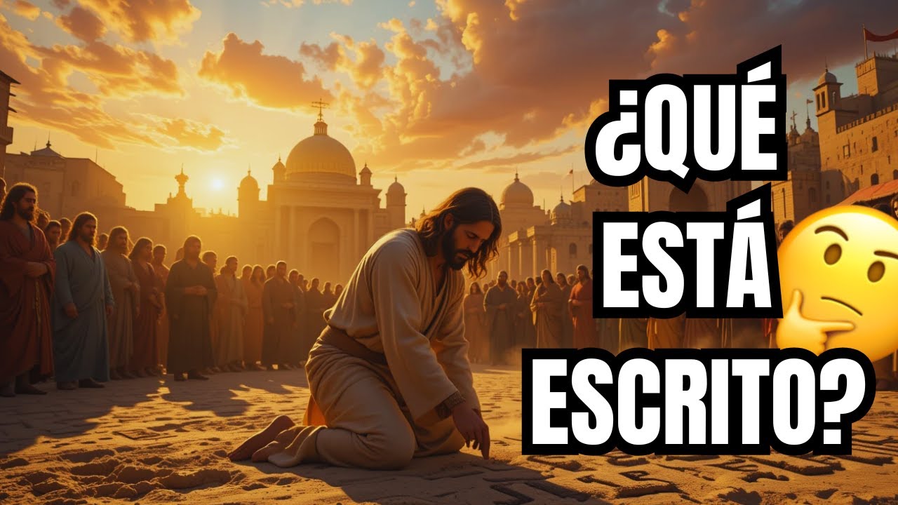 ¡EL MISTERIO que JESÚS escribió en la arena! REVELADO?