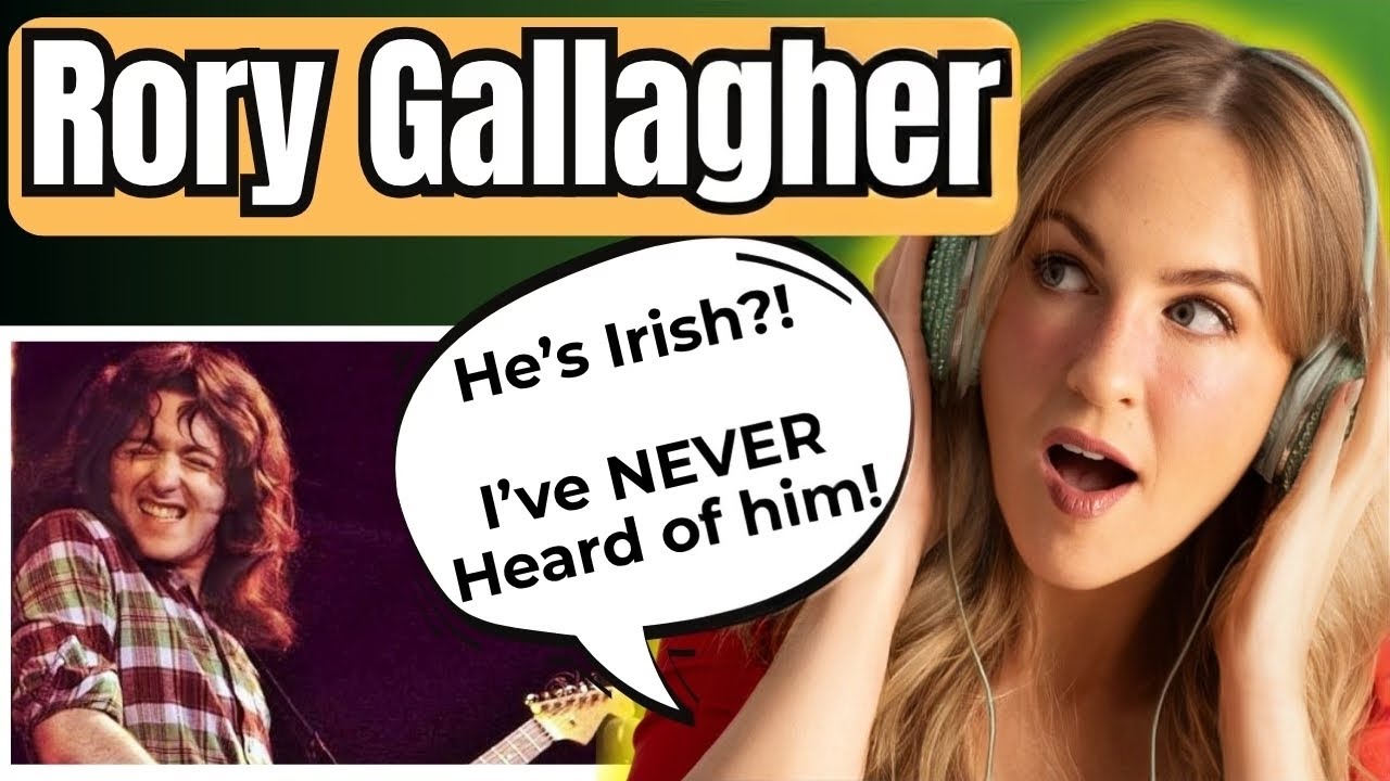 Irish Girl's First Time EVER Hearing Rory Gallagher – A Million Miles Away