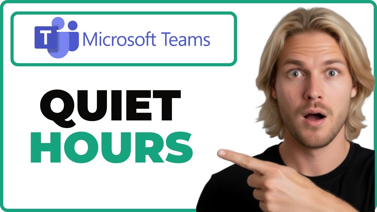 How To Set Quiet Hours In Microsoft Teams App (Working 2026)