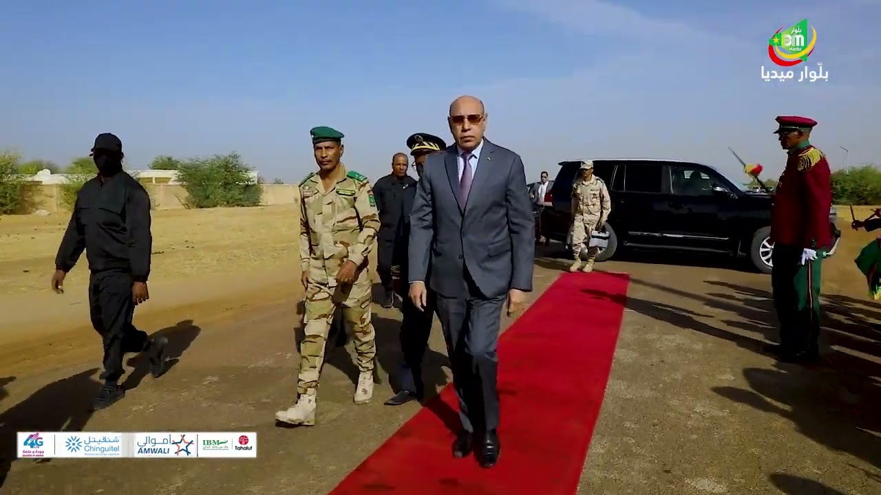 الاستقبالات الشعبية التي خصصتها ساكنة روصو لرئيس الجمهورية