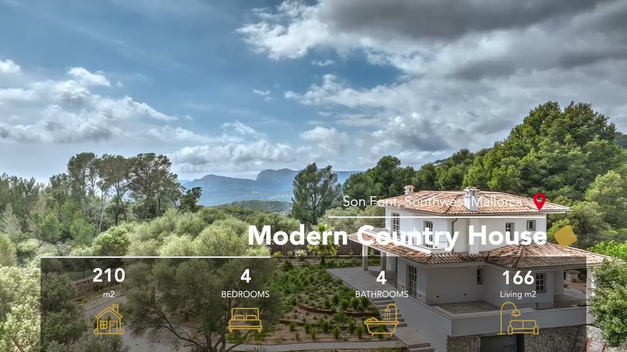 Modern Country House Southwest Mallorca - Spain