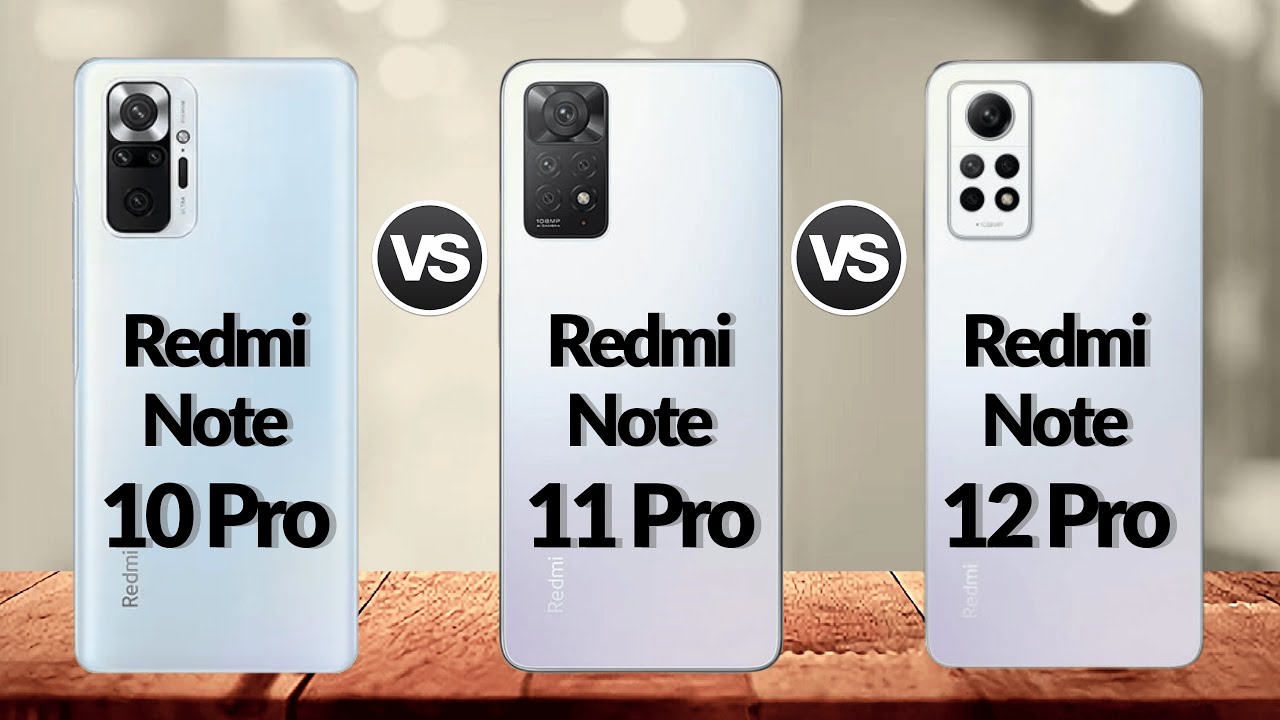 Redmi Note 10 Pro Vs Redmi Note 11 Pro 4G Vs Redmi Note 12 Pro 4G | @Eficientechs 👈🙈