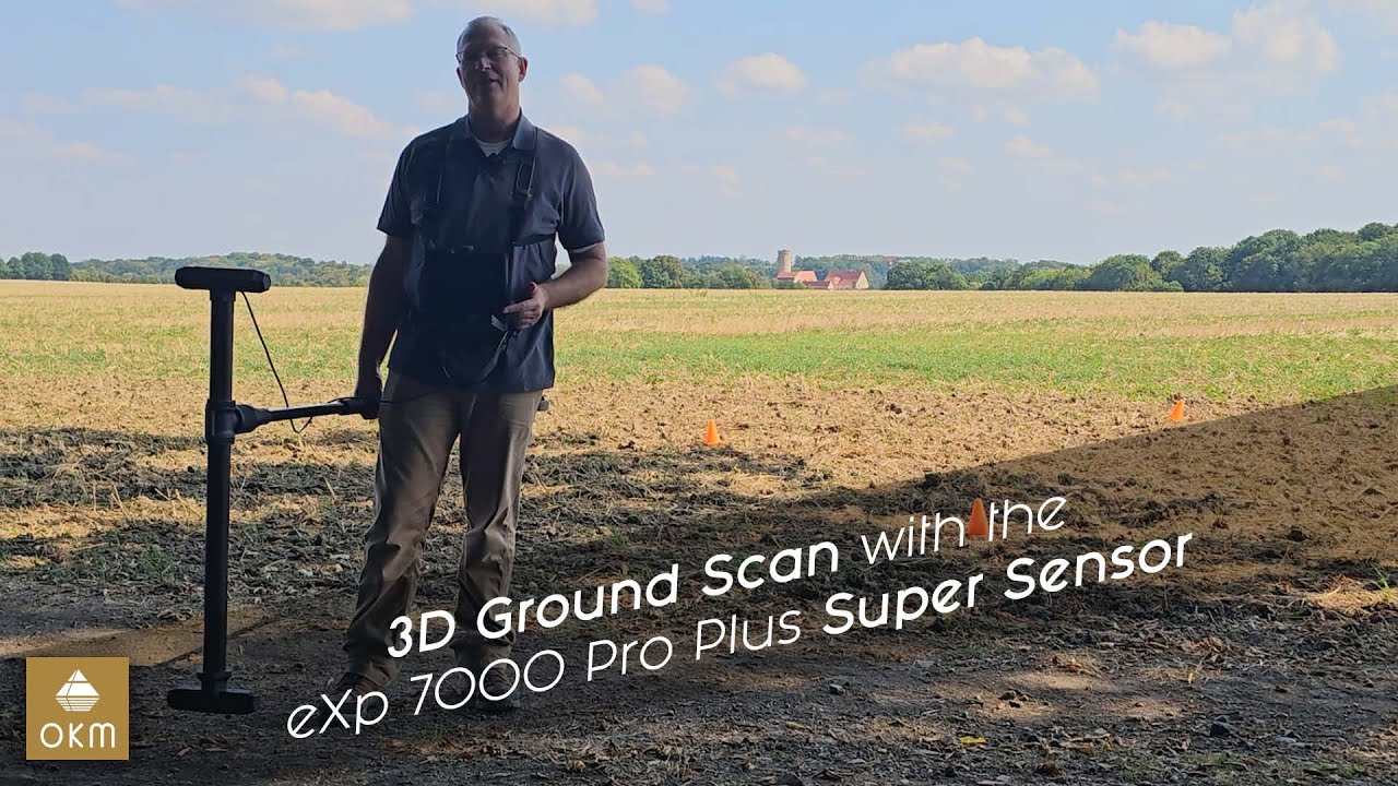 3D Ground Scan with the OKM eXp 7000 Pro Plus Super Sensor