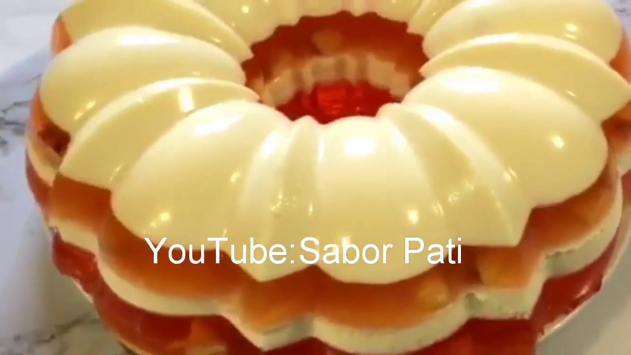 GELATINA DE MANZANA Y QUESO CREMA