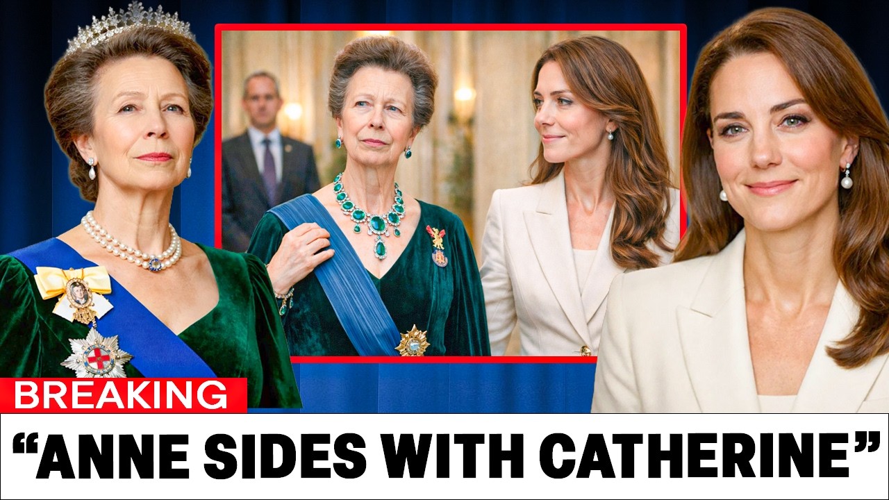 Princess Anne Wears the Coronation Emeralds, Declaring Open Support For Catherine's Leadership