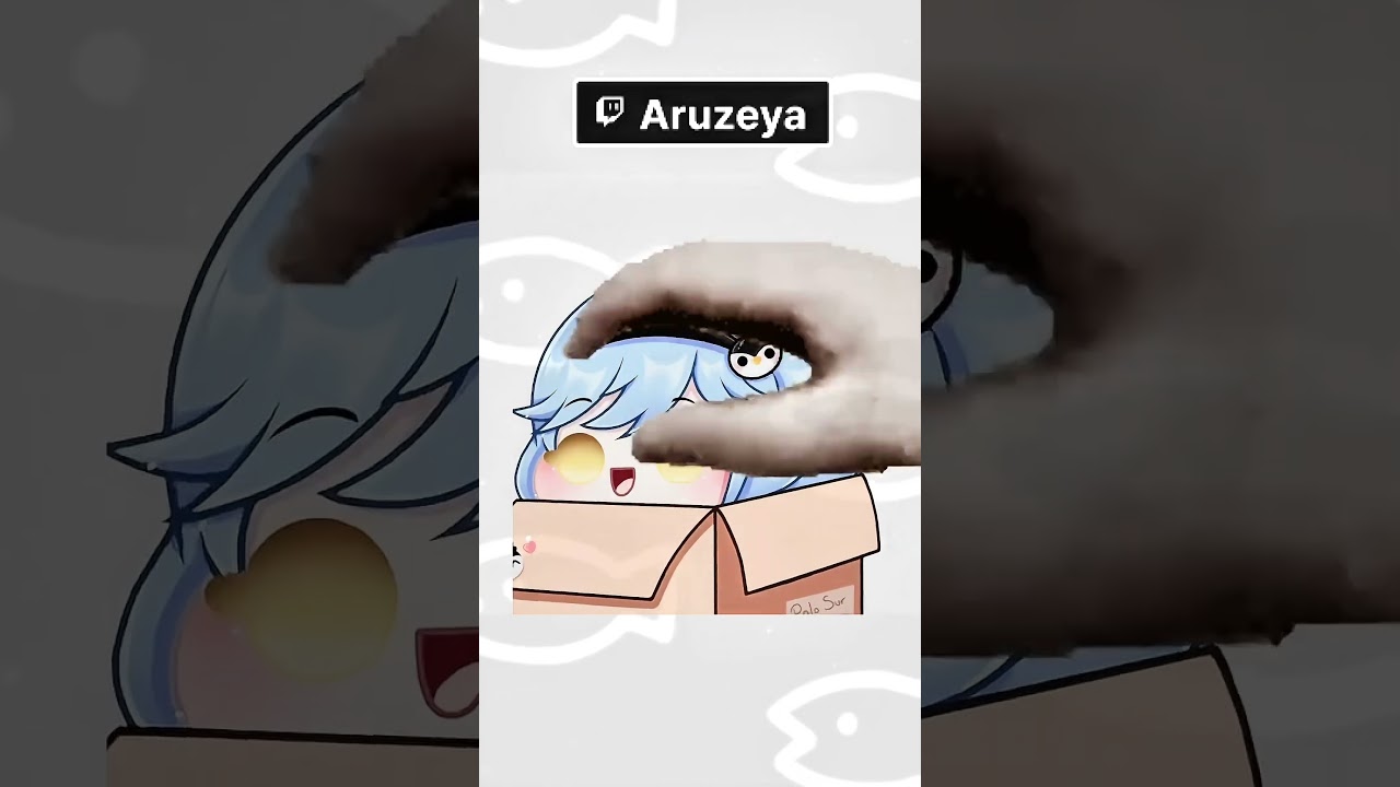 Aruzeya pat pat #vtuber #espa&ntilde;ol #twitch #clips #memes #edit #pat