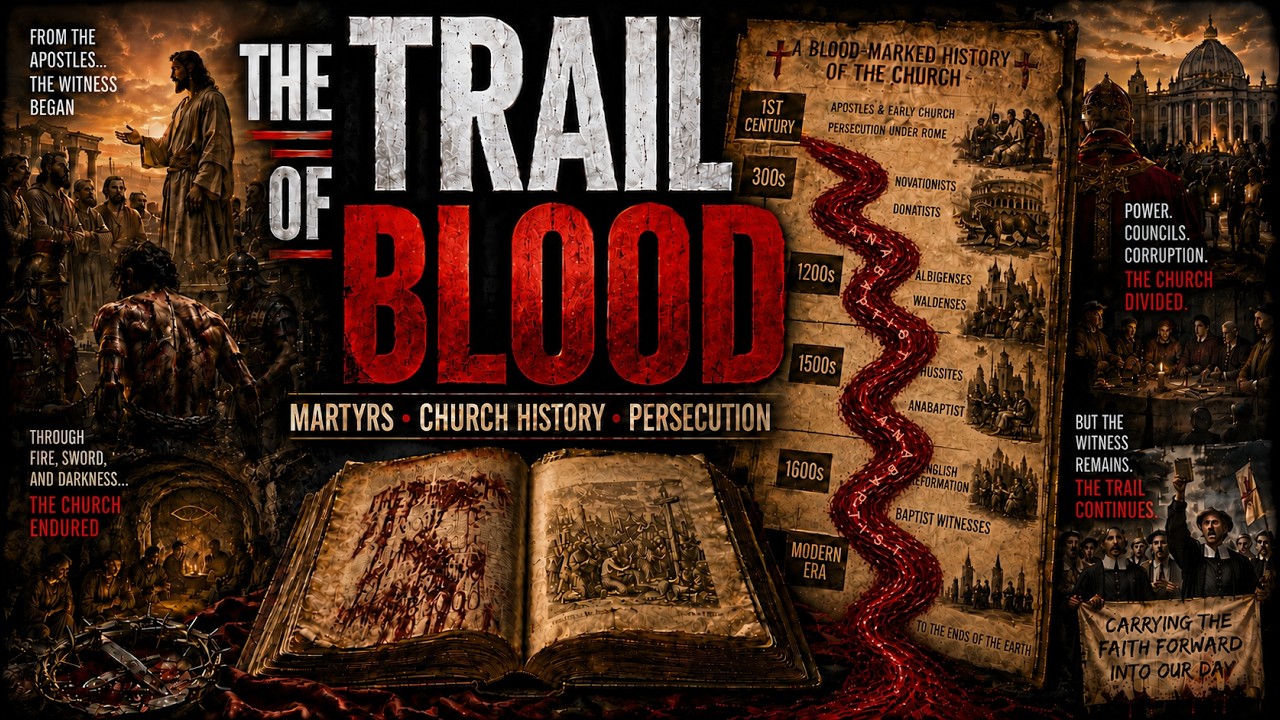 The Trail of Blood - by J. M. Carroll - Updated - The True History of the Lord's Churches #audiobook