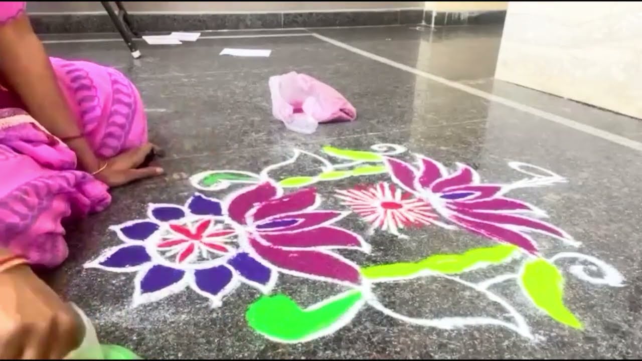 రథసప్తమి రోజు వేసే రథం ముగ్గు 