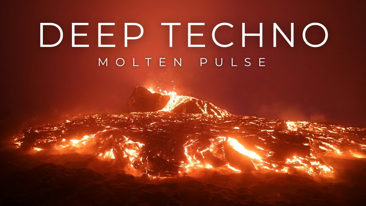 Deep Techno Mix 2026 | Molten Pulse | Cinematic 4K Visuals