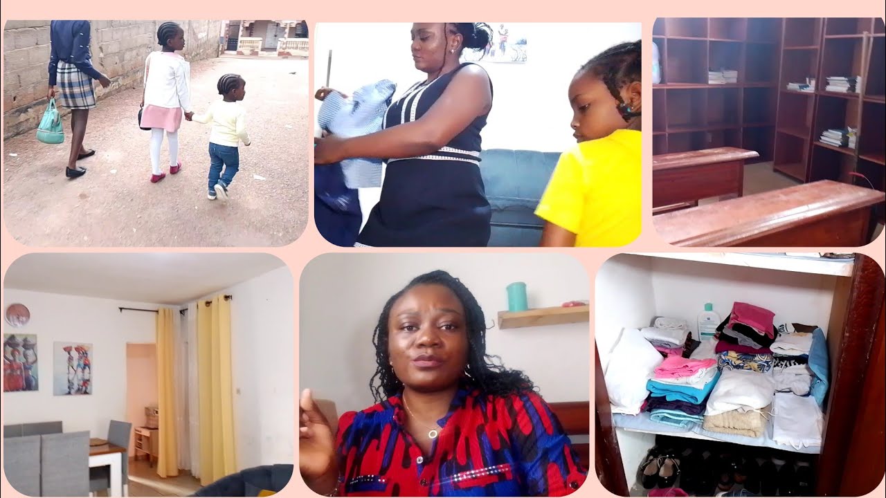 VEILLE DE LA RENTRÉE SCOLAIRE 2025-2026 CHEZ NOUS AU CAMEROUN : ORGANISATION D'UNE MAMAN DE TROIS