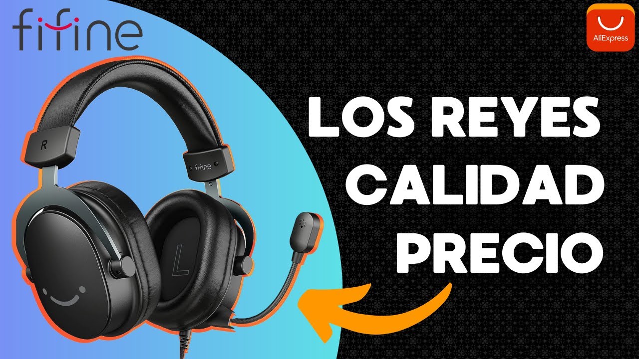 LOS MEJORES AUDIFONOS CALIDAD PRECIO DE ALIEXPRESS - FIFINE H9 GAMING