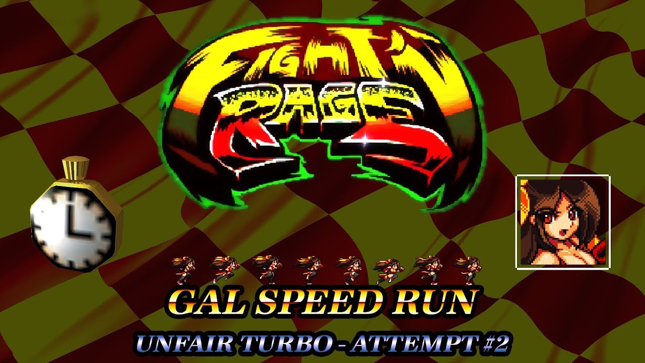 Fight'N Rage (180602) - Unfair Turbo Speedrun with Gal #2