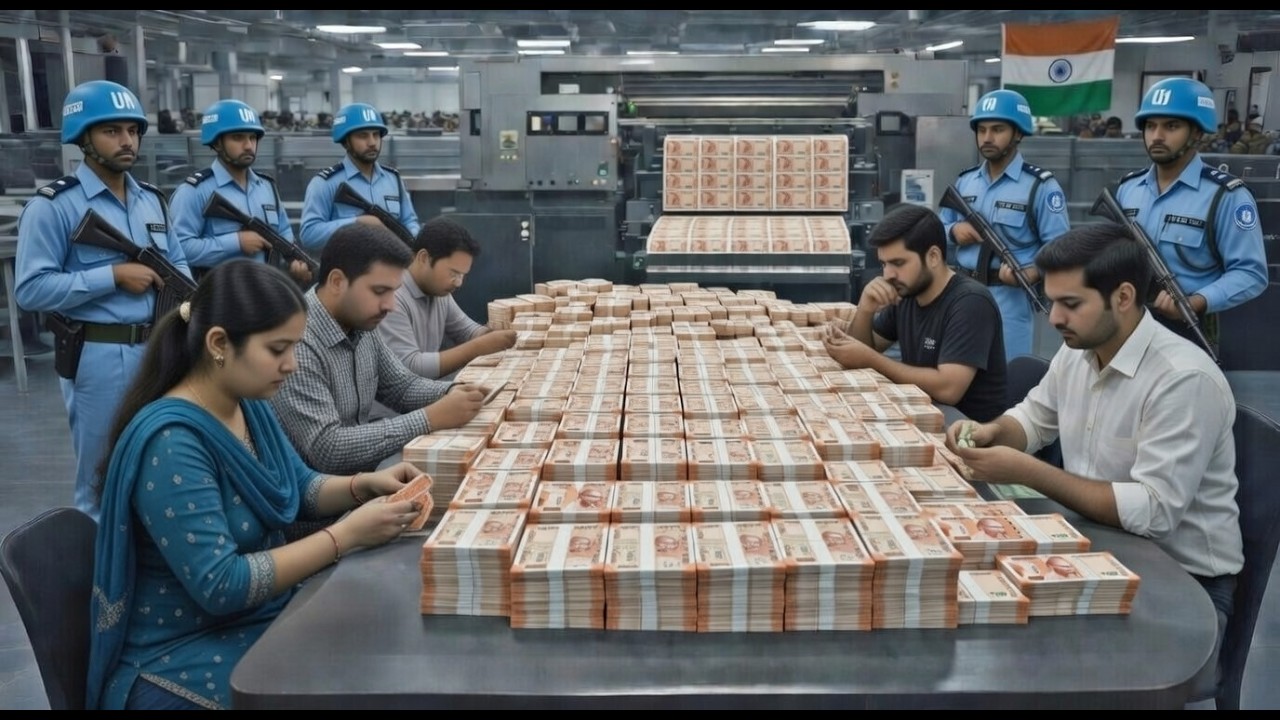 Inside the Indian Rupee Factory: How India Produces Its National Currency (Full Process) #2023