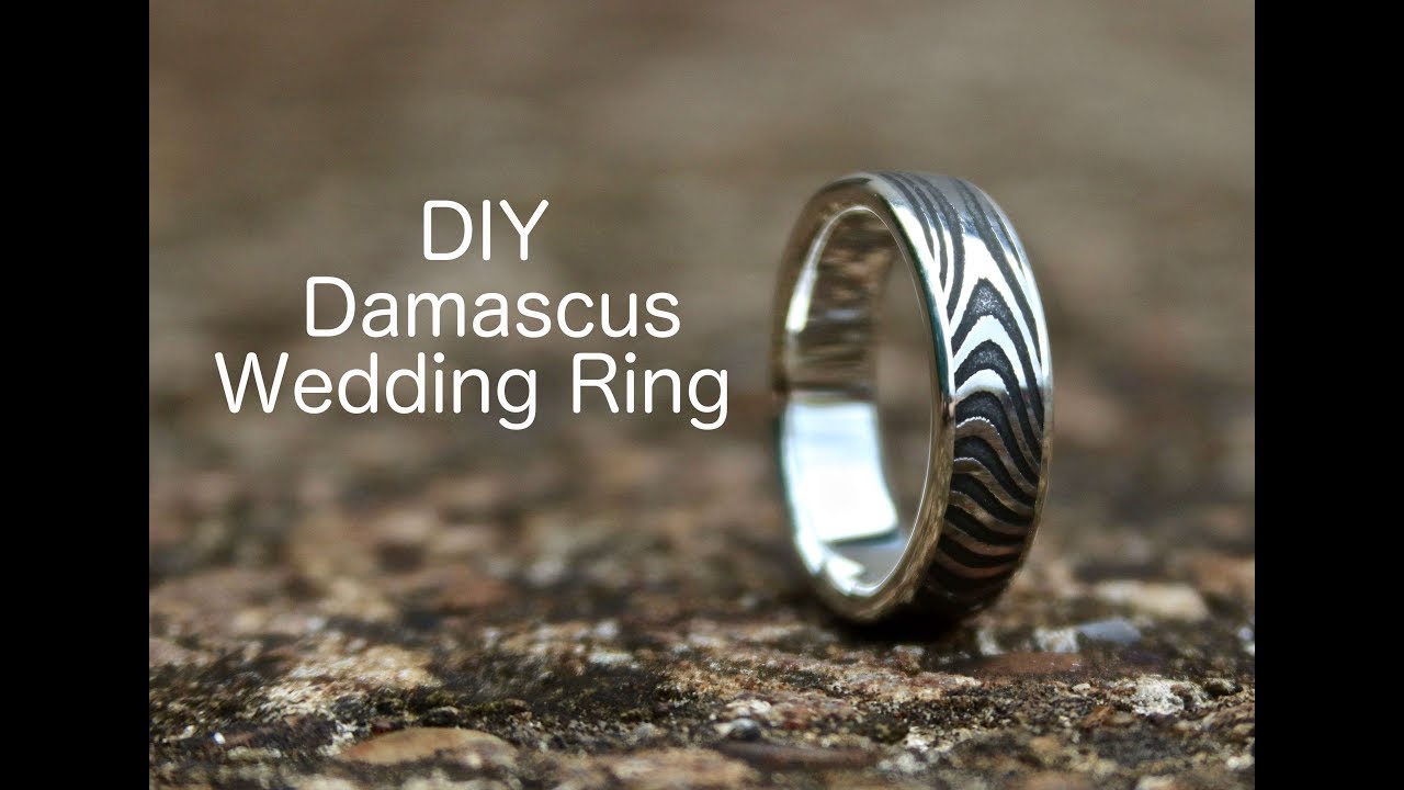 Make Your Own Damascus Steel Ring at The Barefoot Forge