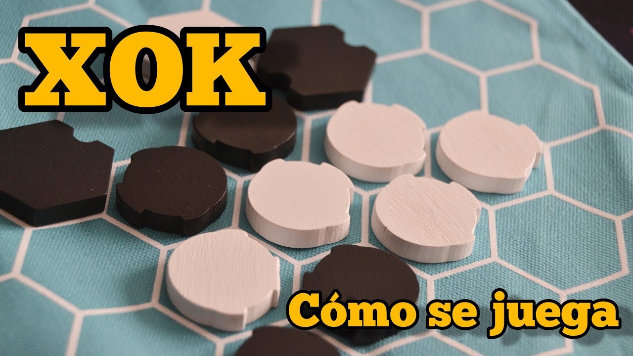 XOK - C&oacute;mo se juega y partida - Juego de mesa abstracto - Steffen Spiele