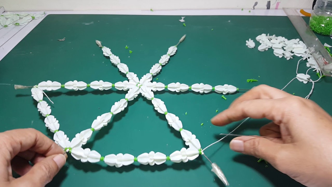 เครื่องแขวนไทยดอกไม้ประดิษฐ์ กลิ่นตะแคง ตอนที่ 4