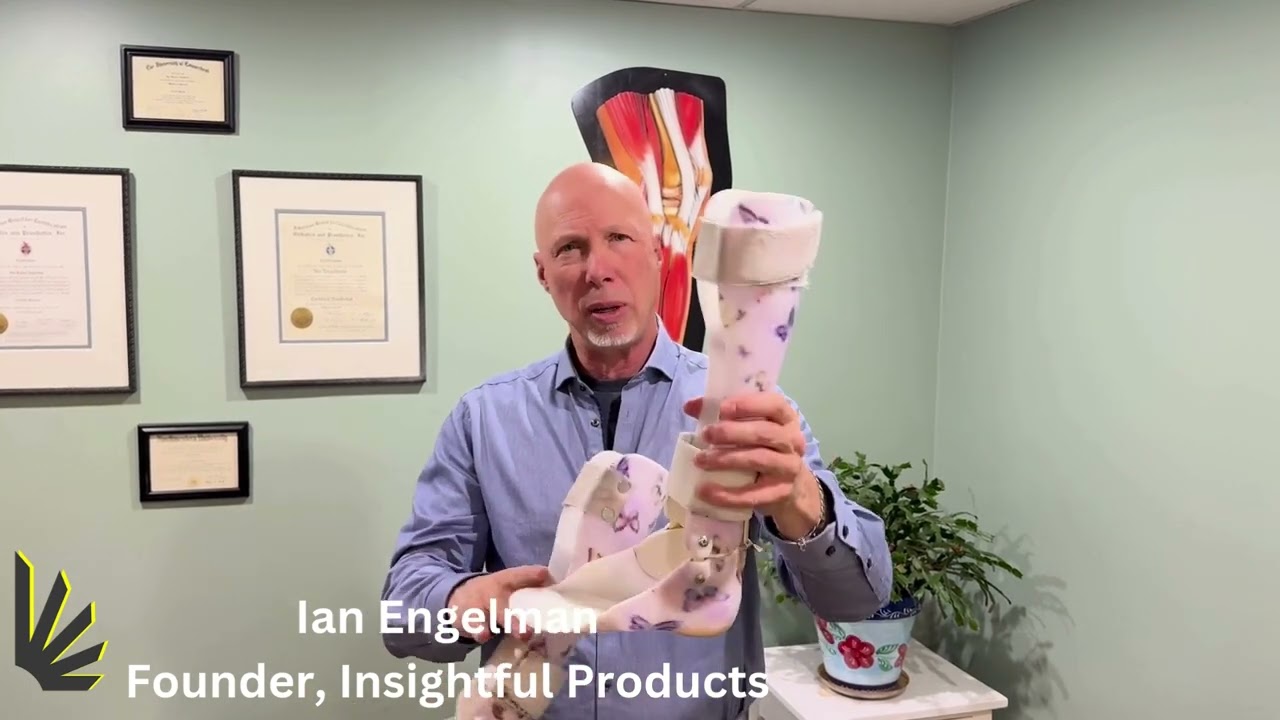 Ian compares the new CMT Step-Smart Brace to traditional AFO's