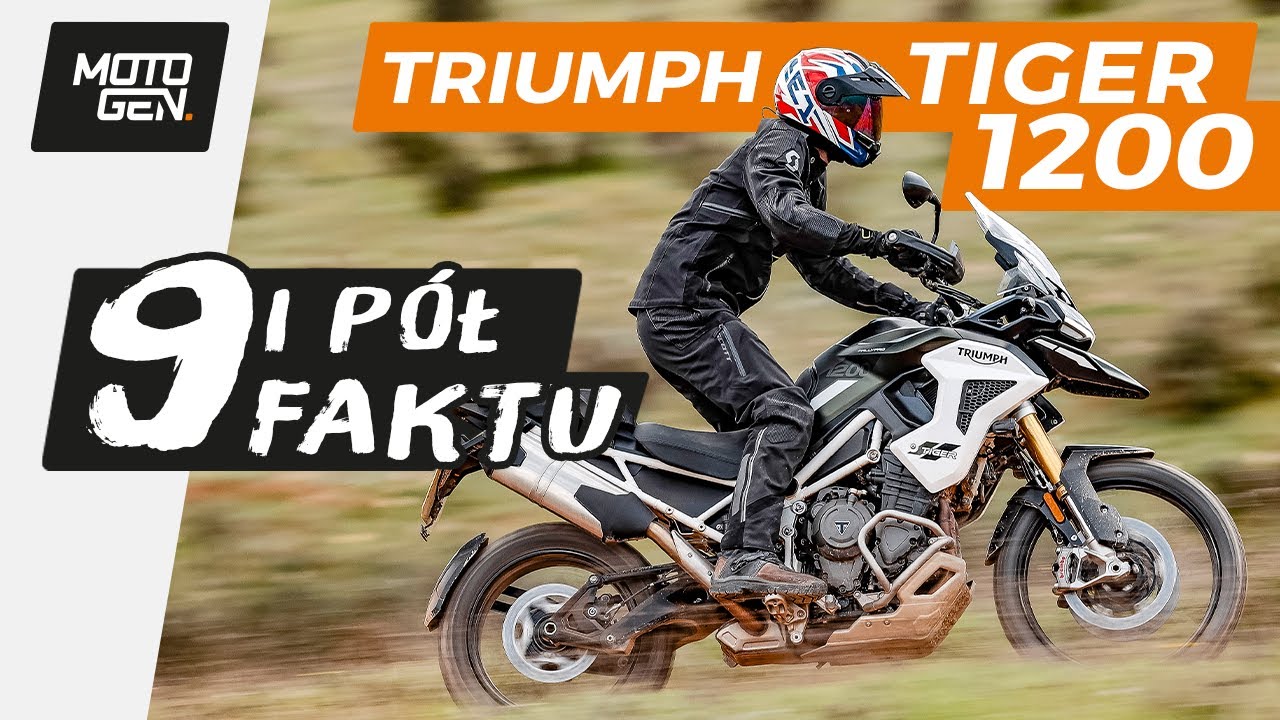 Triumph Tiger 1200 🐯👉 9 i p&oacute;ł ciekawego faktu 🤓🐅