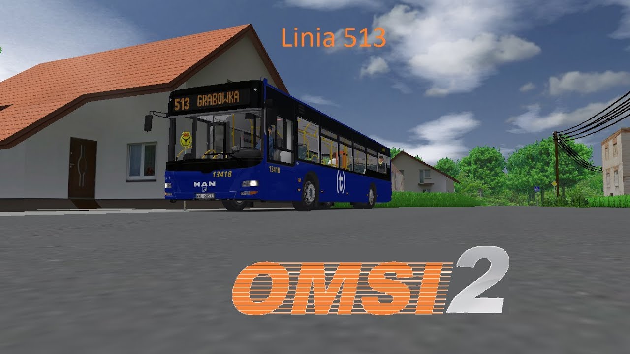 OMSI 2 Świerklica Linia 513 MAN Lion's City EEV