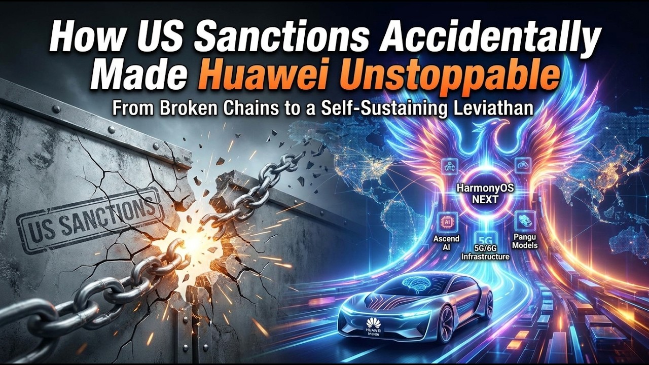How US Sanctions Accidentally Made Huawei Unstoppable