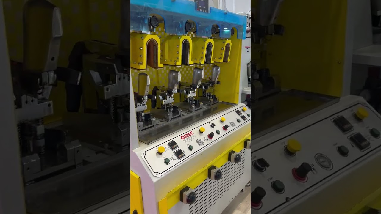 Omega-Omec Shoe Machinery at the 68 th Aysaf Fair V2