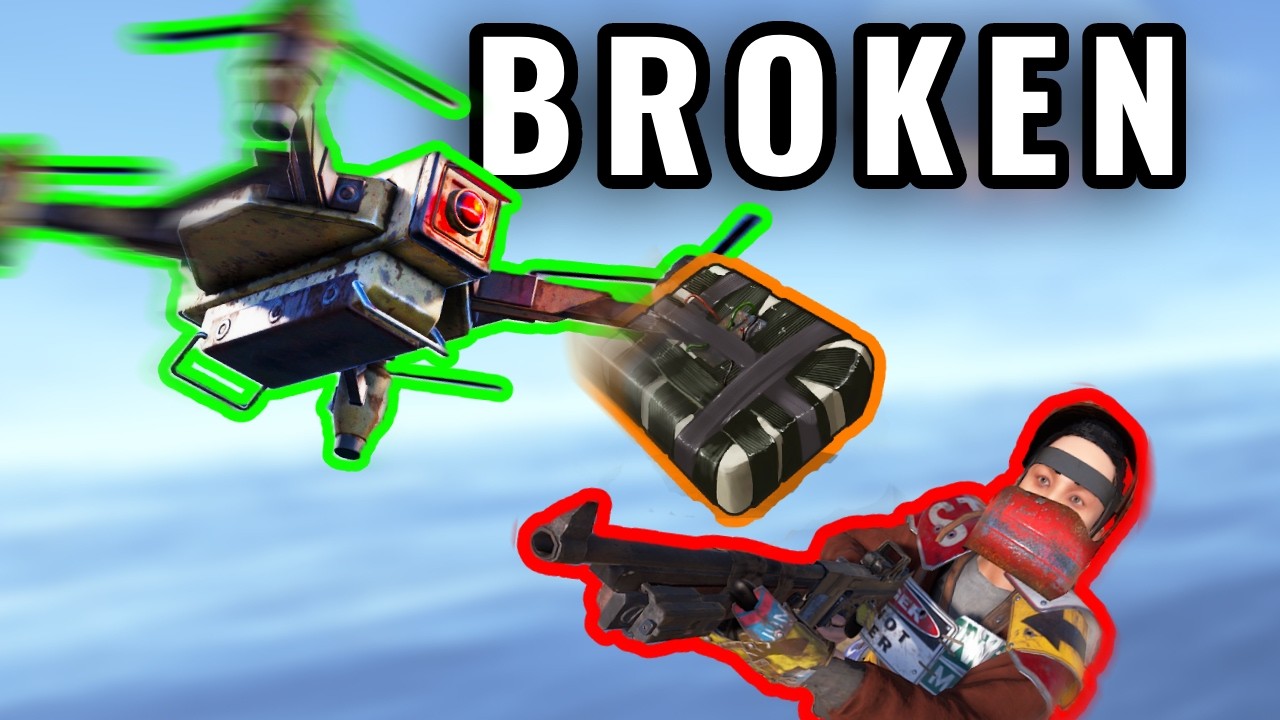 The Drones Helped Us to Defend from the Raid...