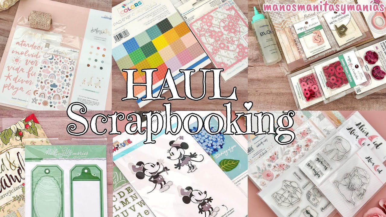 🎁 HAUL de Scrapbooking!!! 🎁 Rebajas Verano + Black  Friday y más... Incluye t e s o r i t o s 😊