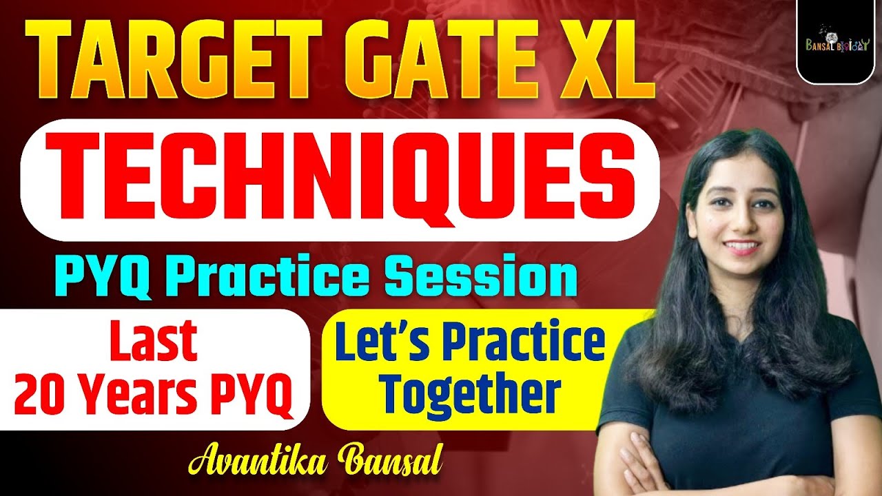 GATE XL PYQ Questions Practice II Techniques Question Practice I GATE XL 2025