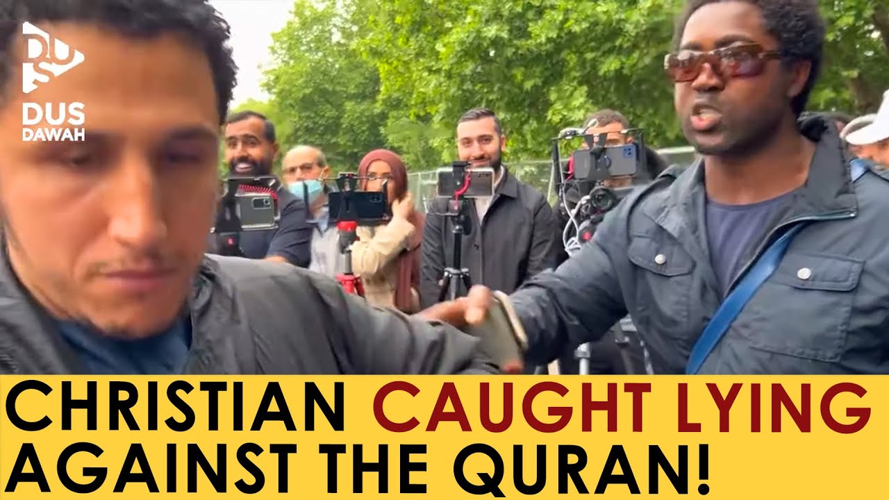 Unitarian Christian Caught OUT! | Shamsi at Speakers Corner