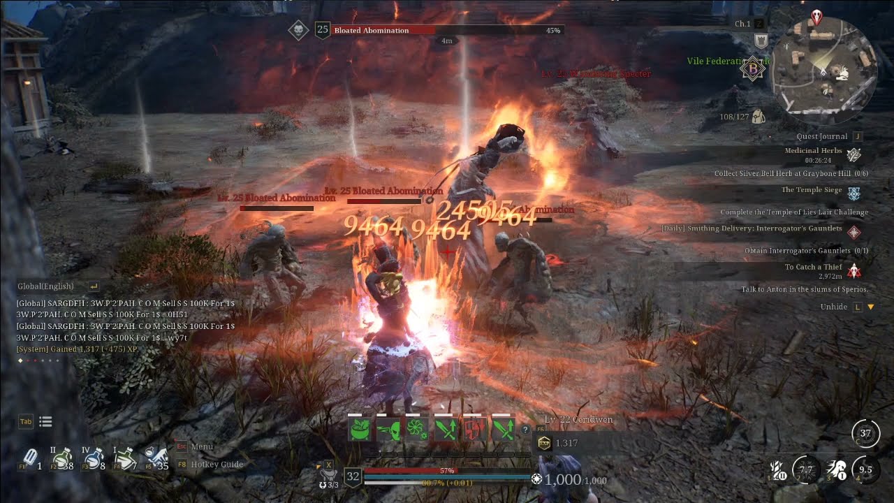 Bless Unleashed PC Crescent of the Moon Mage build!