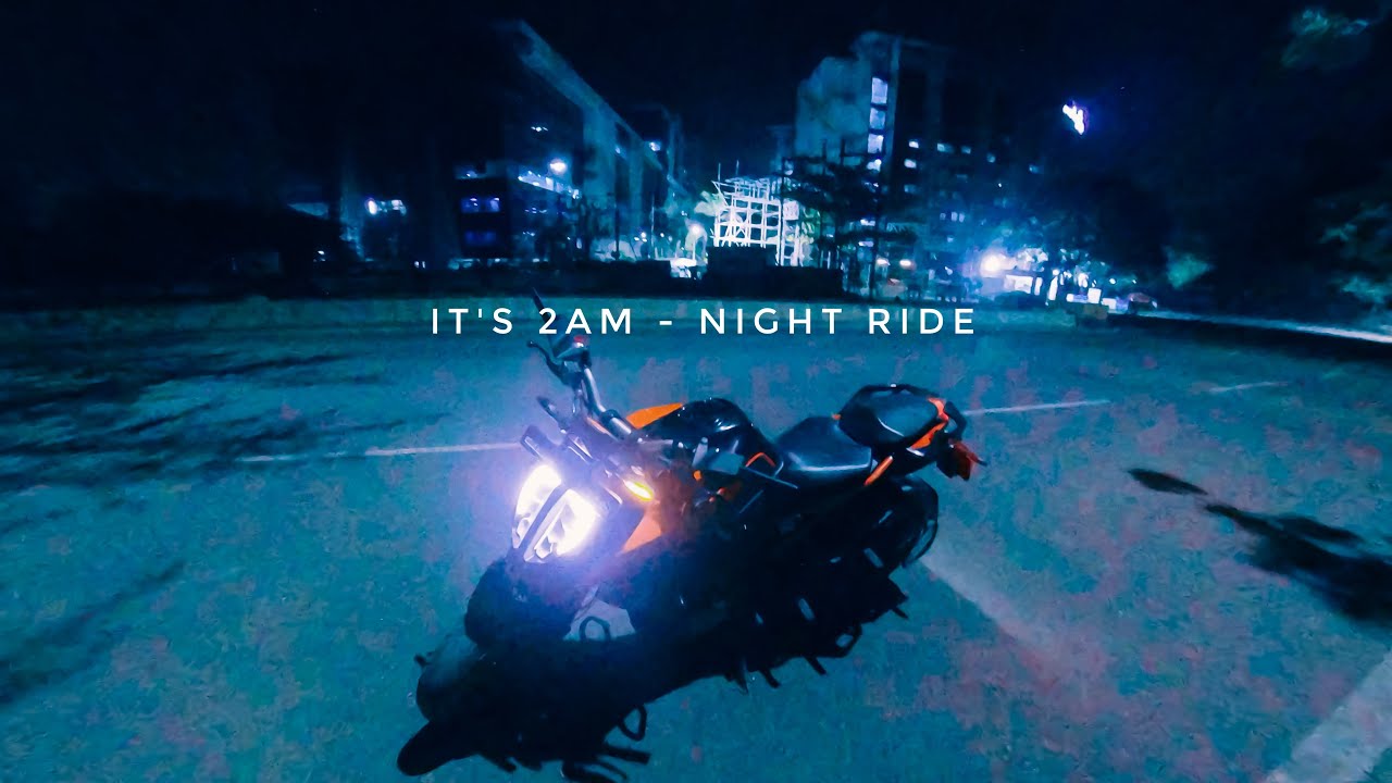 it's 2am, come ride with me