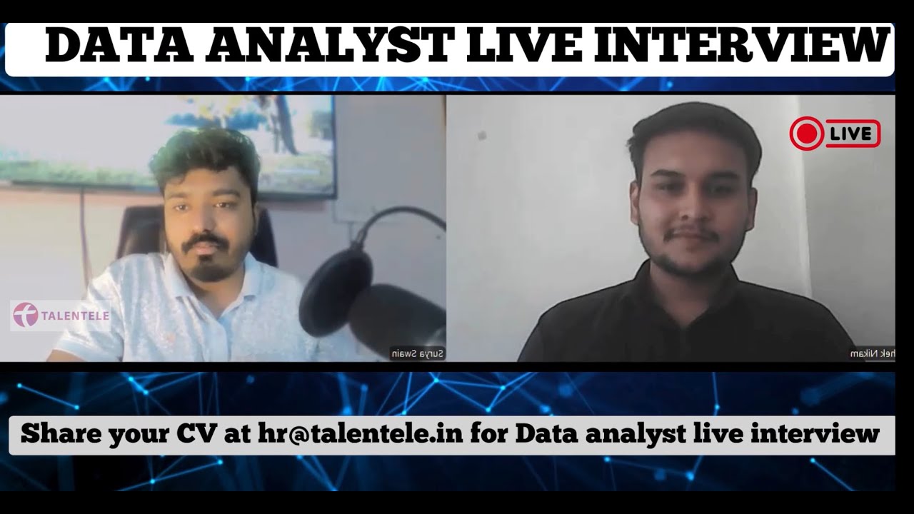 LIVE Mock Data Analytics Interview|Real Questions & Expert Feedback! Be Data Analyst in 120 days