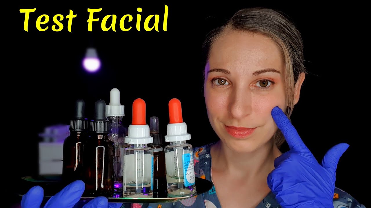 ASMR Test de Alergia Facial | Examen médico con Goteros | Roleplay |  SusurrosdelSurr | Español