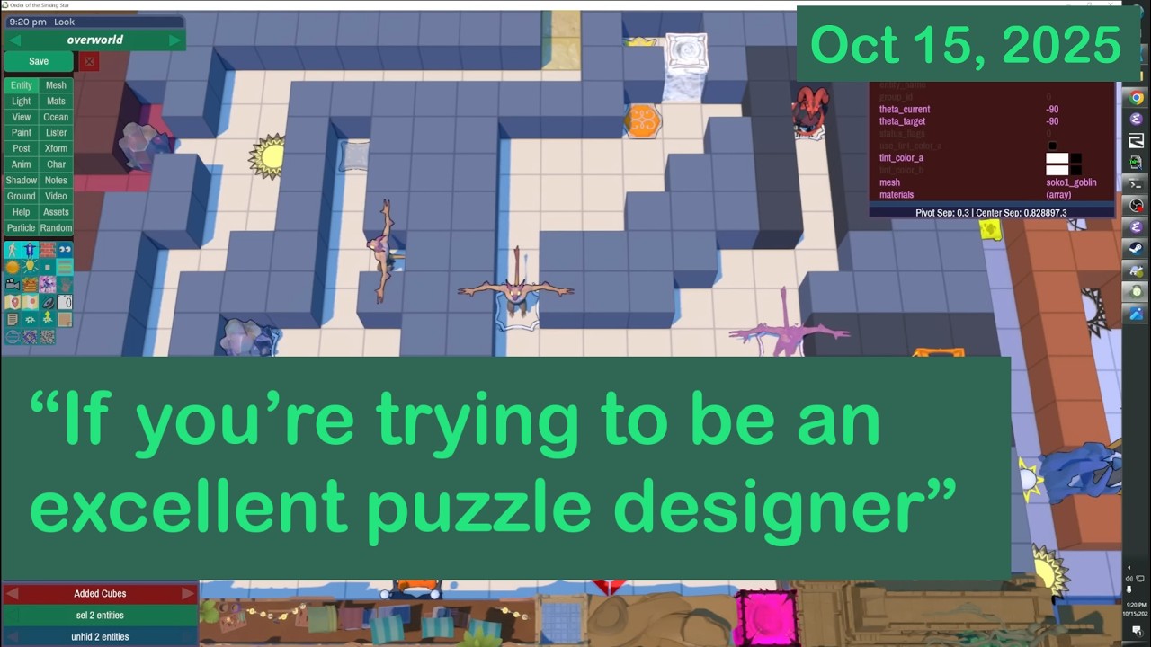 Jonathan Blow on two styles of puzzle design