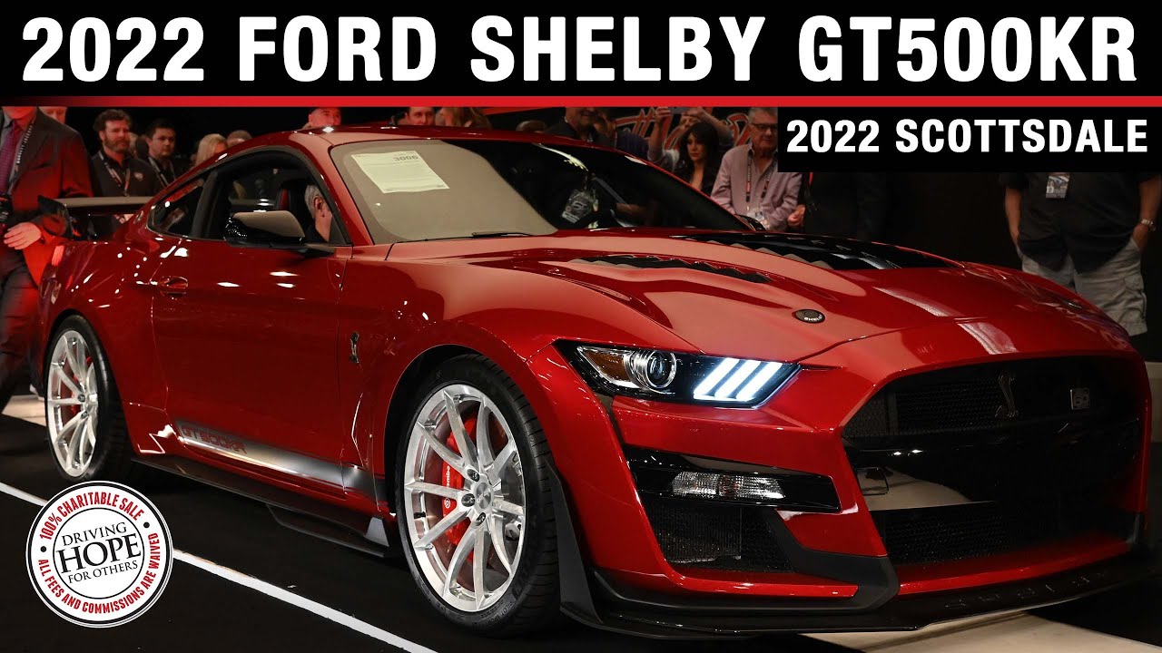 CHARITY SALE - 2022 Ford Shelby GT500KR - BARRETT-JACKSON 2022 SCOTTSDALE