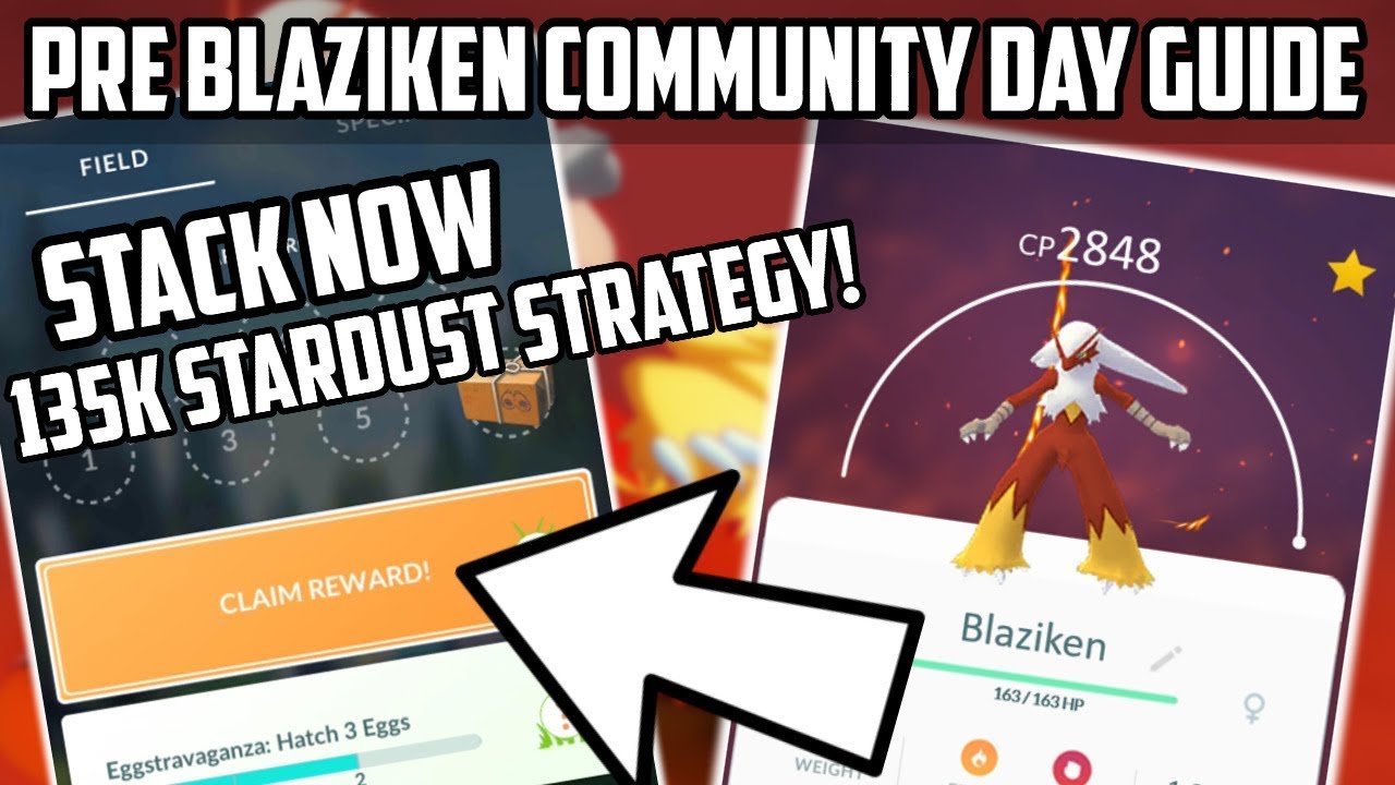 Руководство ко Дню сообщества Pre Blaziken в Pokemon Go