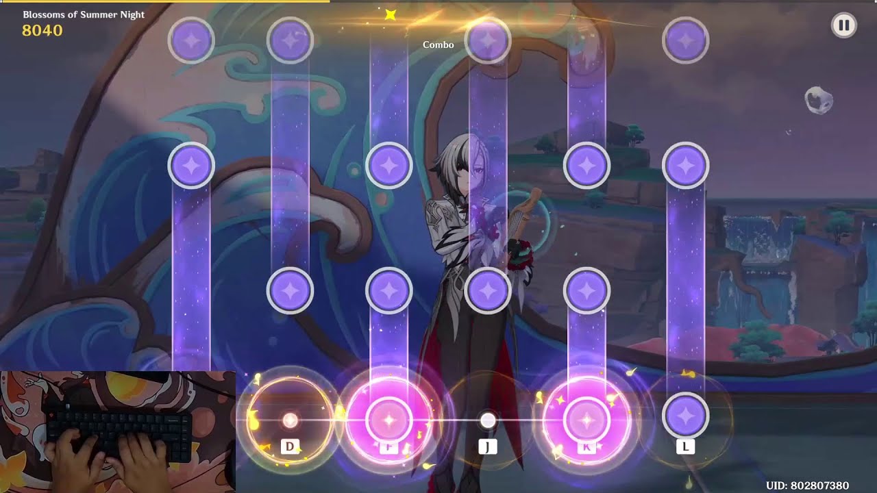 【Genshin Impact】 Blossoms of Summer Night (Custom Chart) | 100.00%