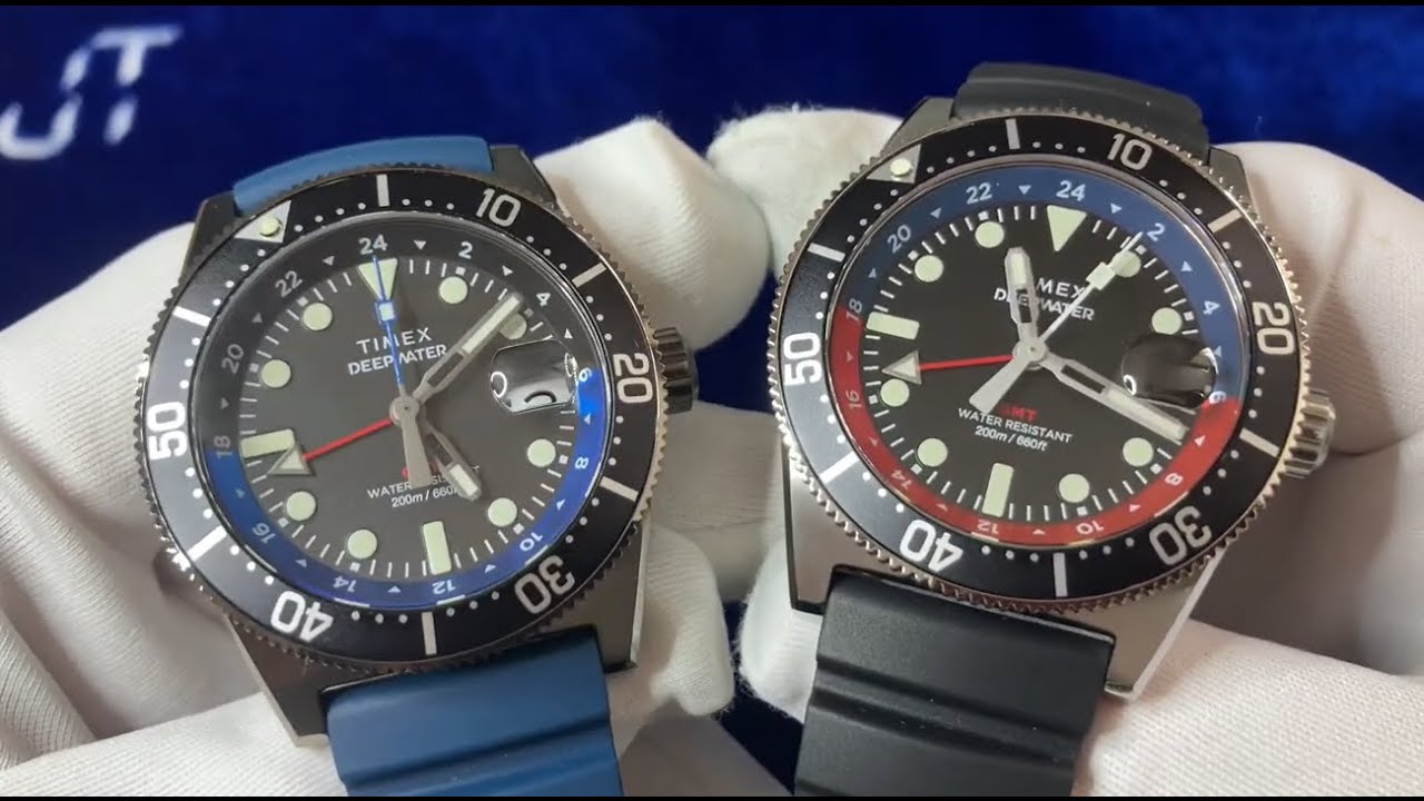 Timex Deepwater Reef GMT – Batman против Pepsi Bezel Diver (сравнительный обзор)