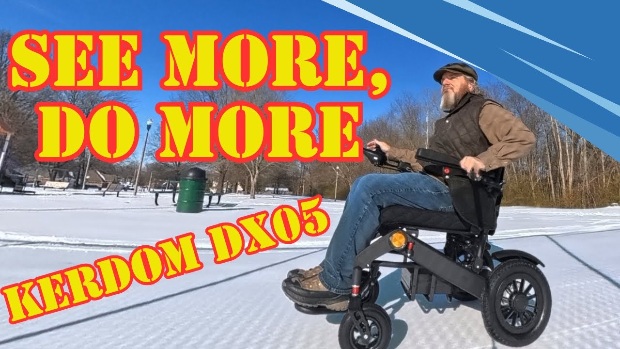 Обзор вездеходной электрической инвалидной коляски Kerdom DX05 | Действительно ли она справится с...