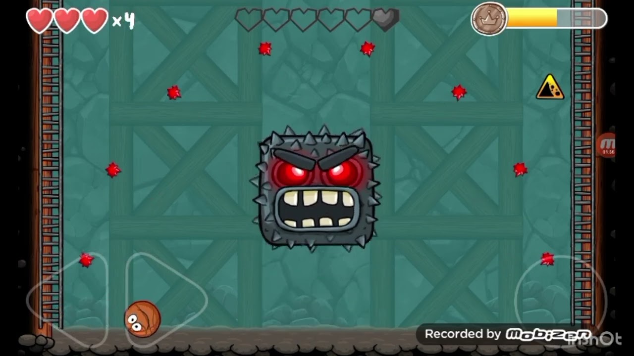 Jugando la bola roja