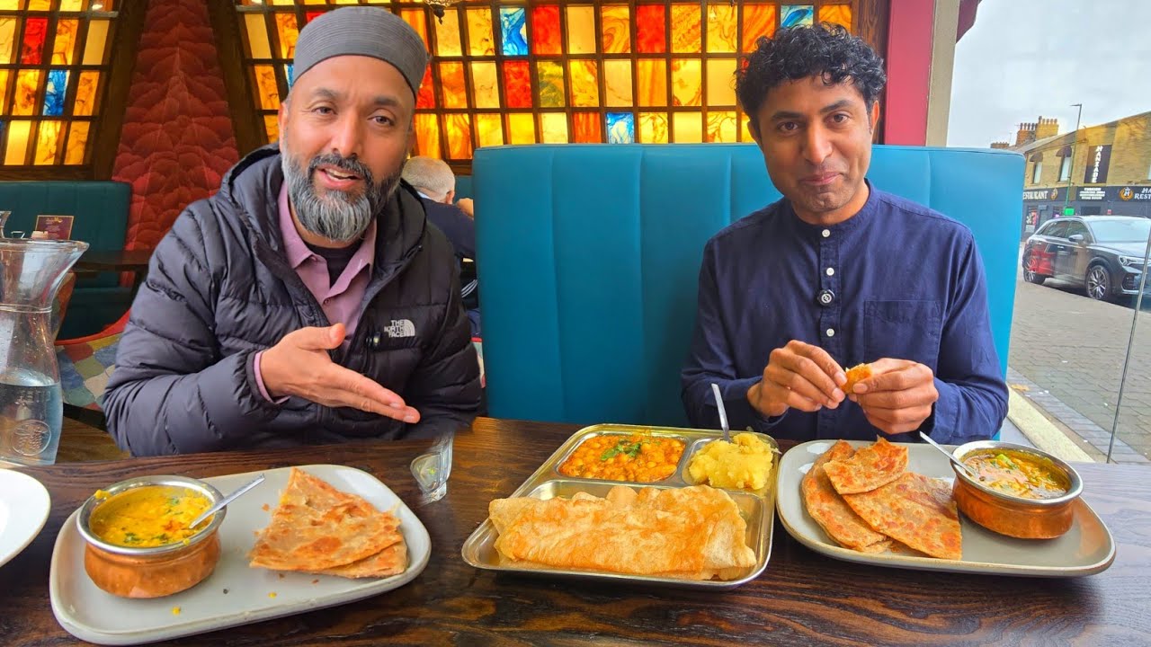 Special Desi Breakfast With Brother In Law | Shopping in Cannon Mills Bradford