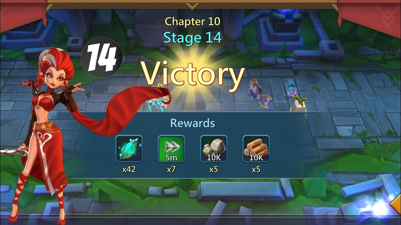 Lords Mobile Vergeway: Verge Guardian Chapter 10 Stage 14