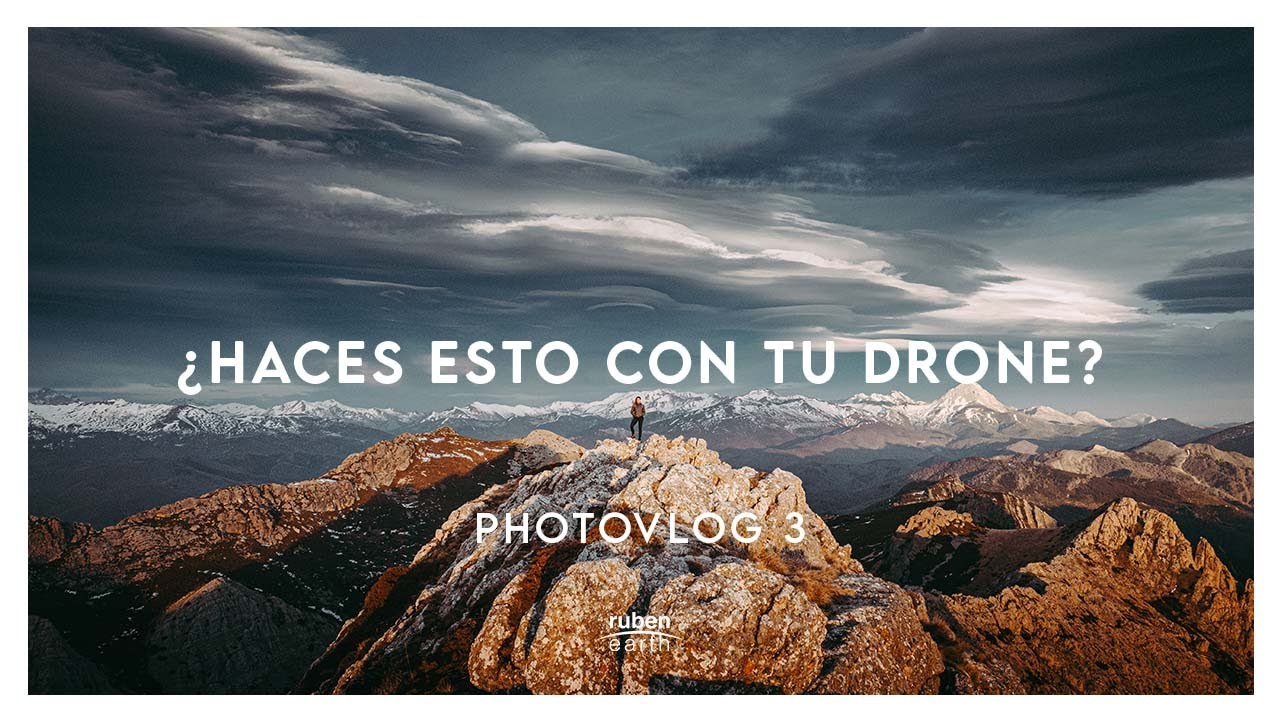 UN USO DEL DRONE QUE TE SORPRENDERÁ . Composición y tutorial Lightroom.