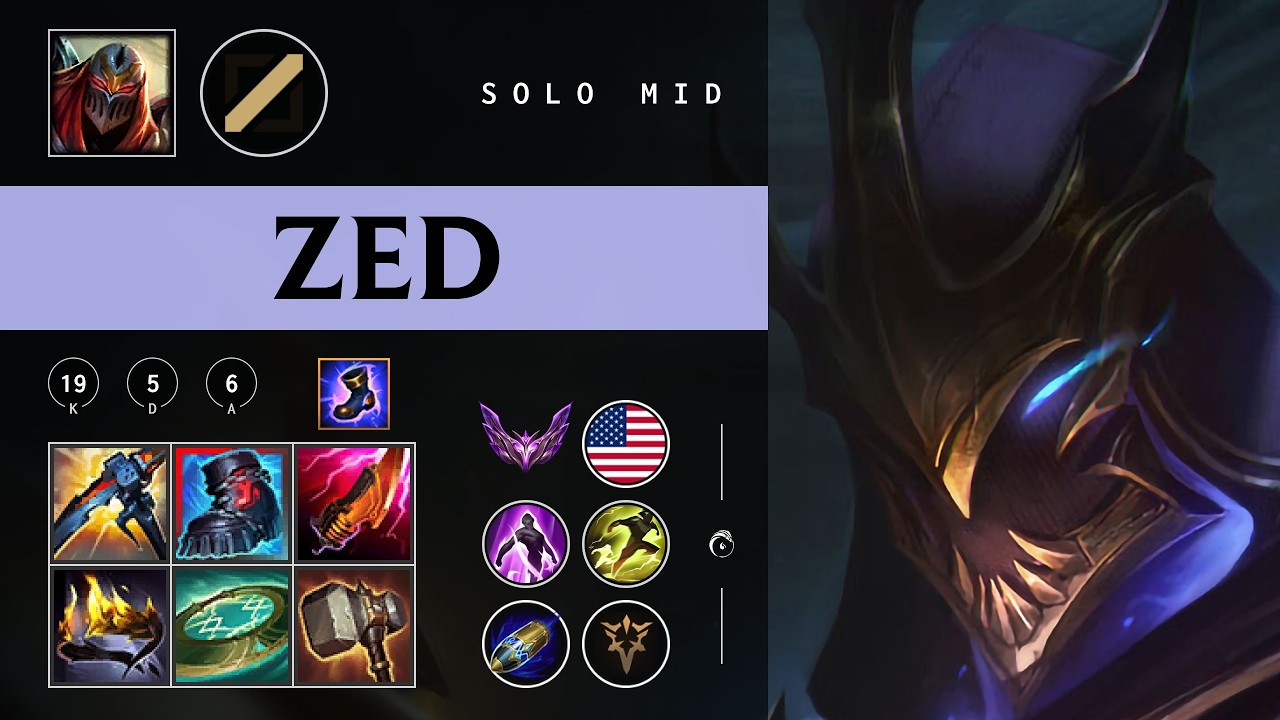 Zed Mid vs Lissandra - NA Master Patch 26.05