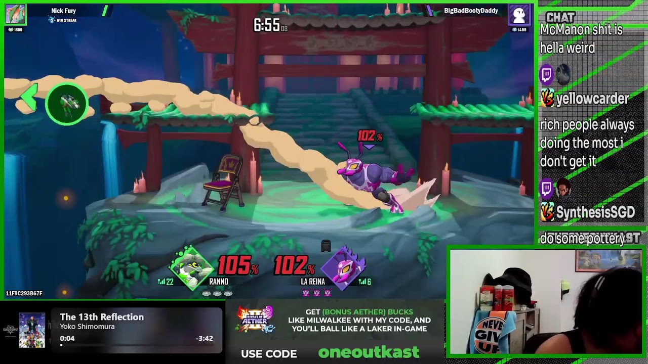 I LOVE THE C WORD IN MY RIVALS OF AETHER 2