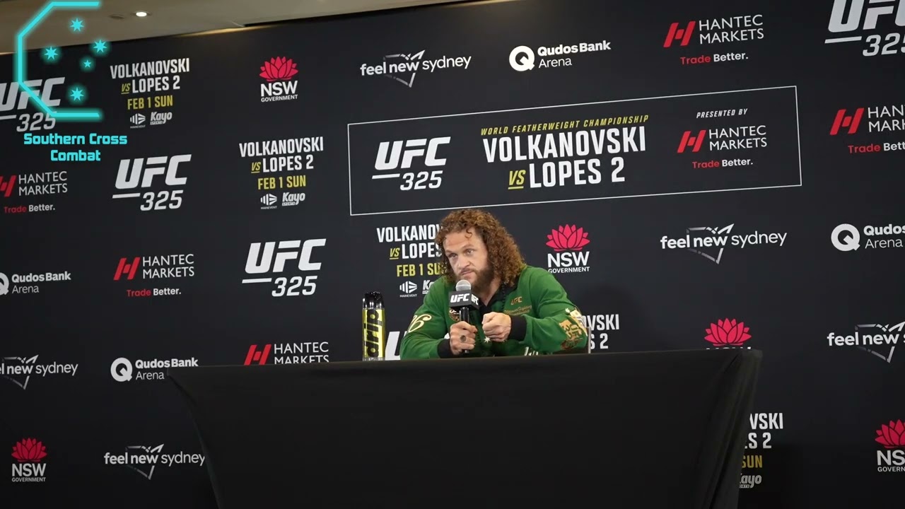 Рафаэль Физиев UFC 325 Media Day