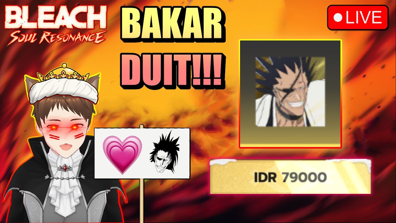 FANS NO.1 KENPACHI MAU TOP-UP AVATAR YANG BISA GERAK!!! | BLEACH: Soul Resonance
