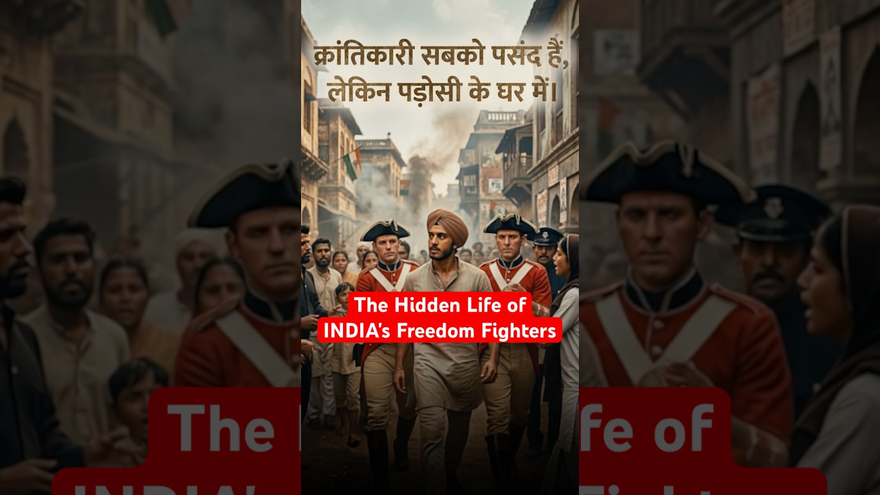 The Hidden Life of INDIA's Freedom Fighters #history #protest #revolutionary #indianhistory #india