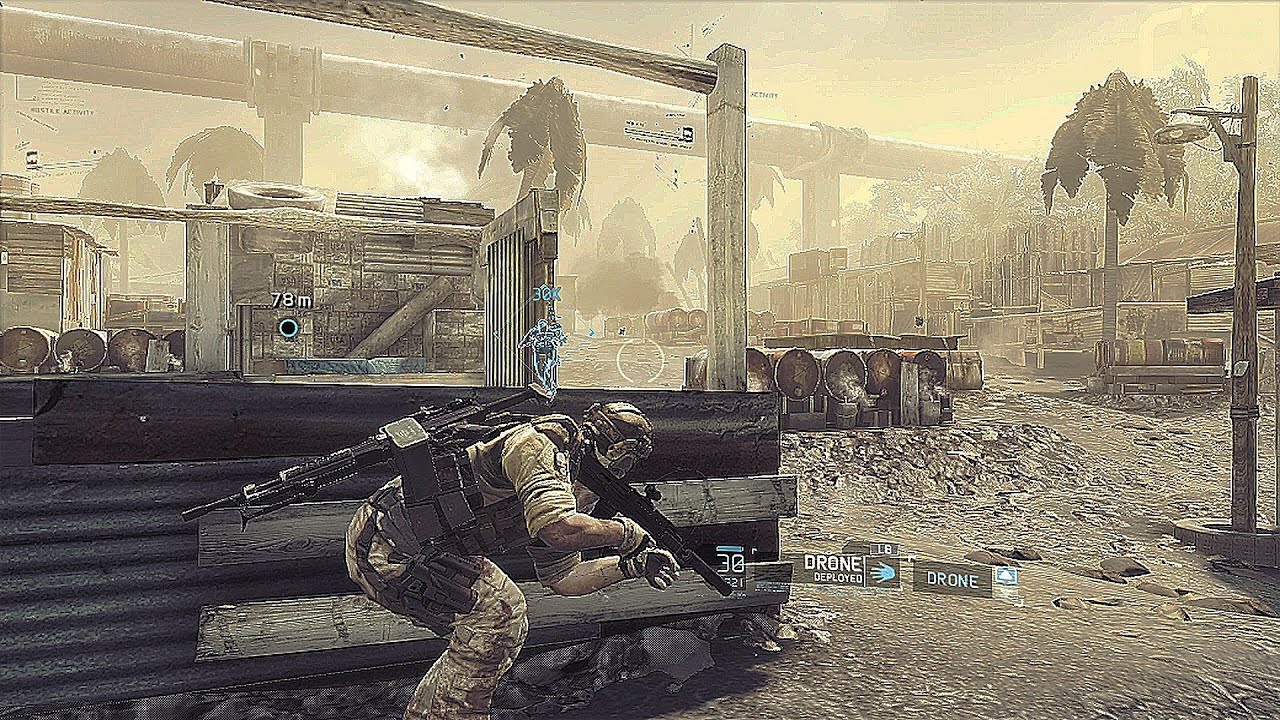 Extracting CIA Agent from Nigeria - Ghost Recon Future Soldier